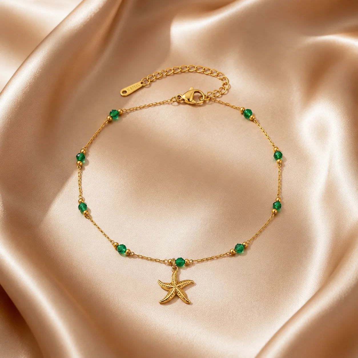 Boho Seashell Anklet