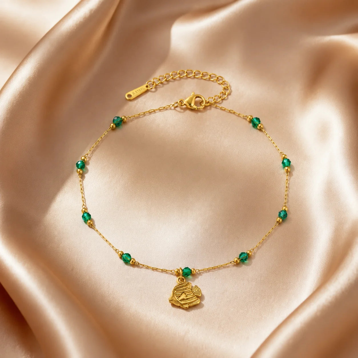 Boho Seashell Anklet