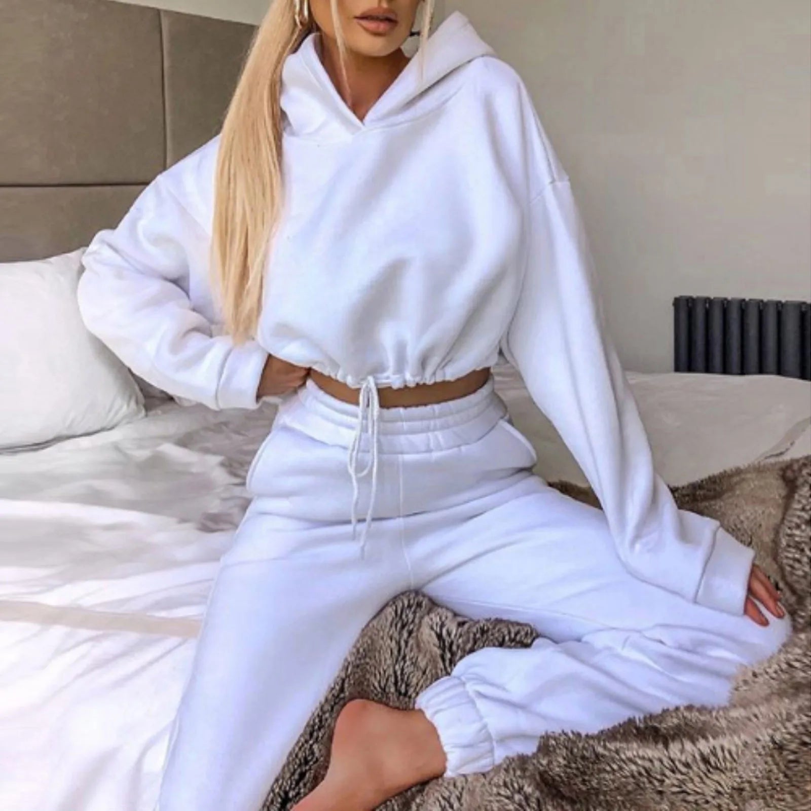 Oversized Hoodie & Sweatpants Tracksuit Set