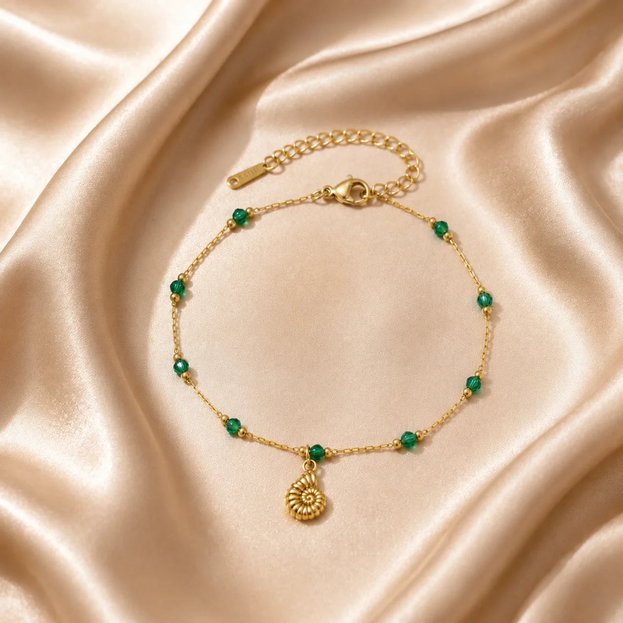 Boho Seashell Anklet