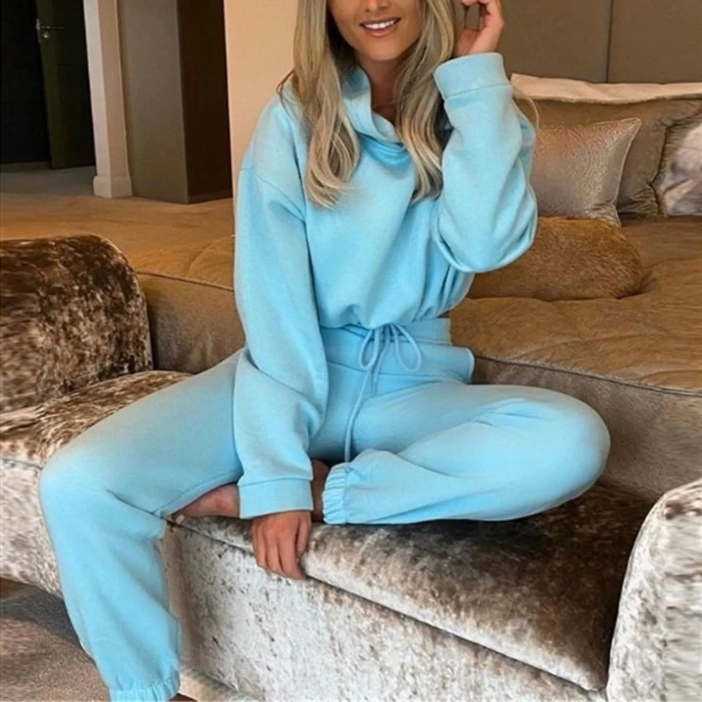 Oversized Hoodie & Sweatpants Tracksuit Set