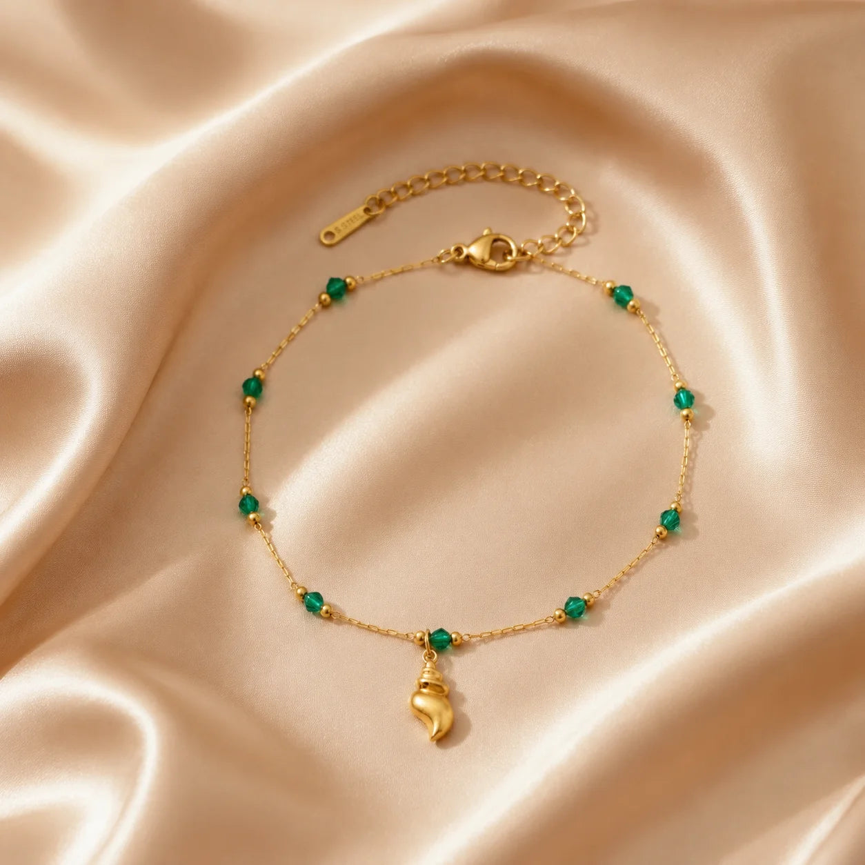 Boho Seashell Anklet
