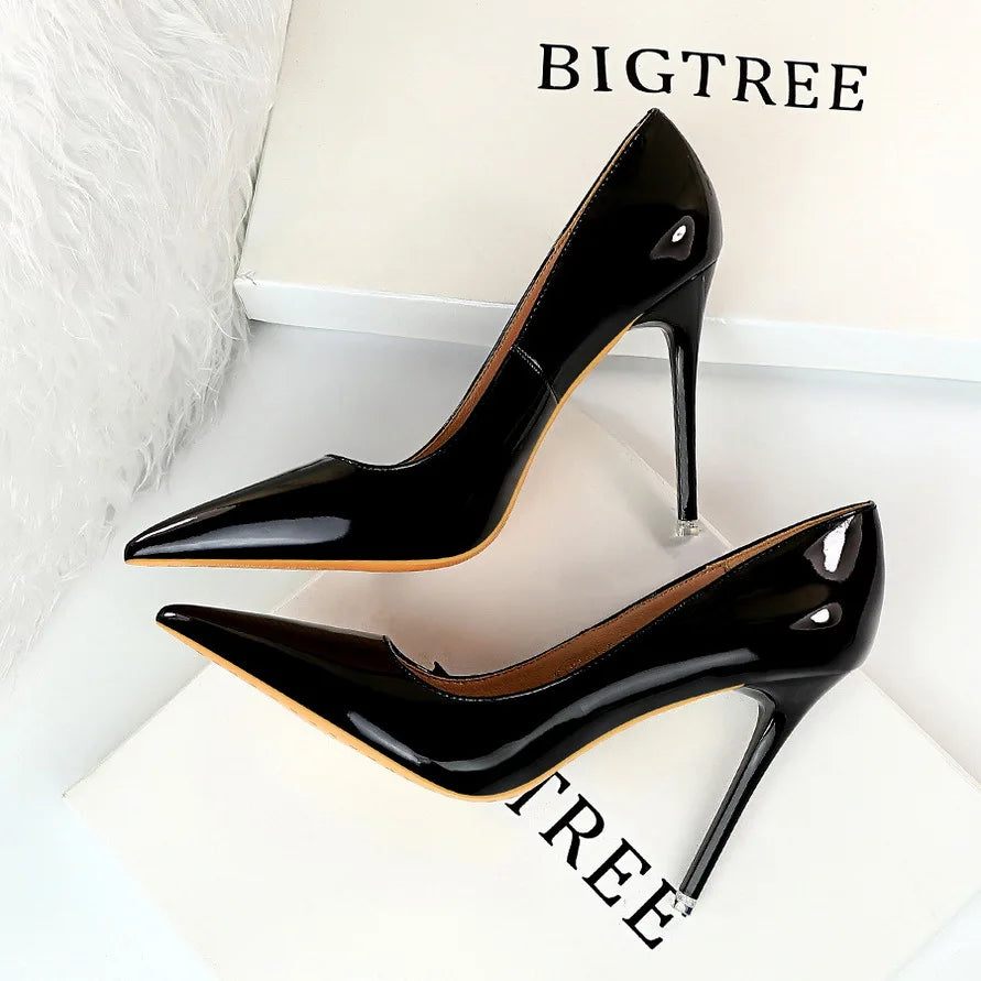 Classic Patent Leather Pumps