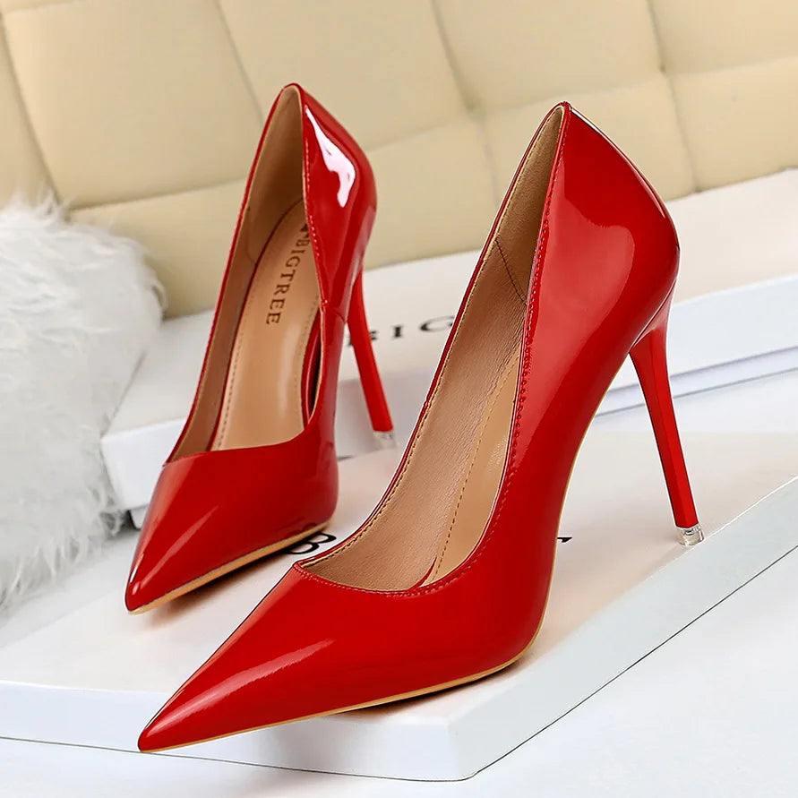 Classic Patent Leather Pumps