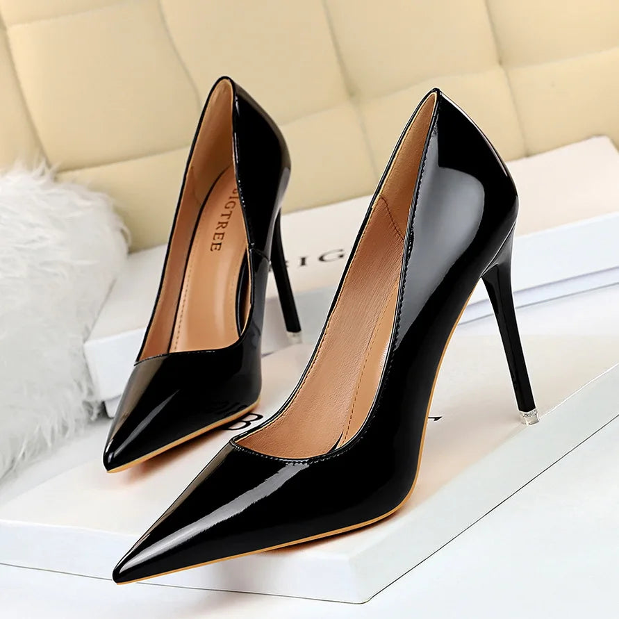 Classic Patent Leather Pumps