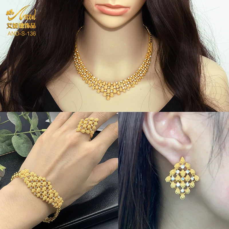 Dubai Luxe Bridal Jewelry Set