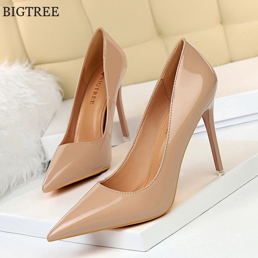 Classic Patent Leather Pumps