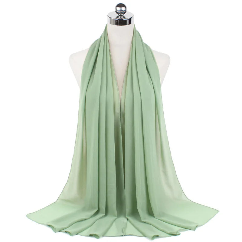 Elegant Chiffon Hijab – Soft Lightweight Headscarf | 39 Colors
