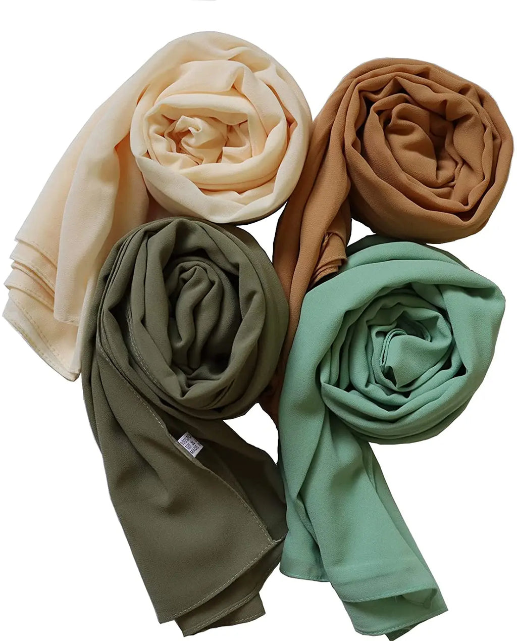 Elegant Chiffon Hijab – Soft Lightweight Headscarf | 39 Colors