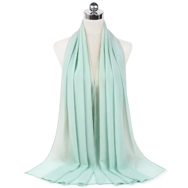 Elegant Chiffon Hijab – Soft Lightweight Headscarf | 39 Colors