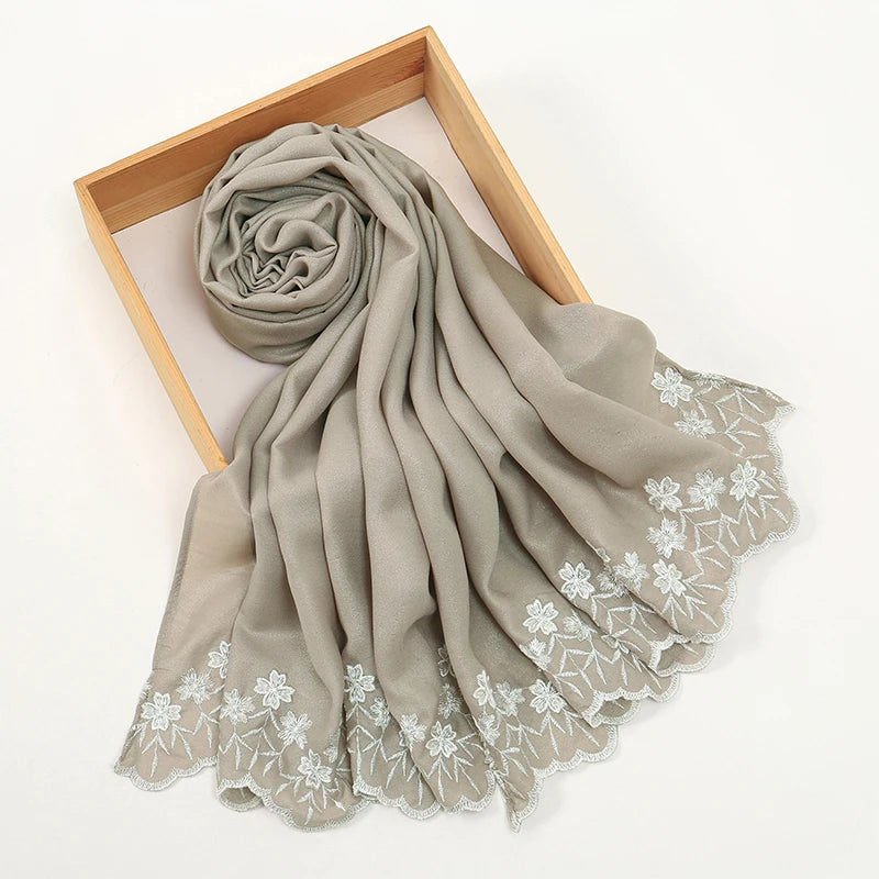 Soft Jersey Hijab – Lightweight Stretch Headscarf | 70×180 cm