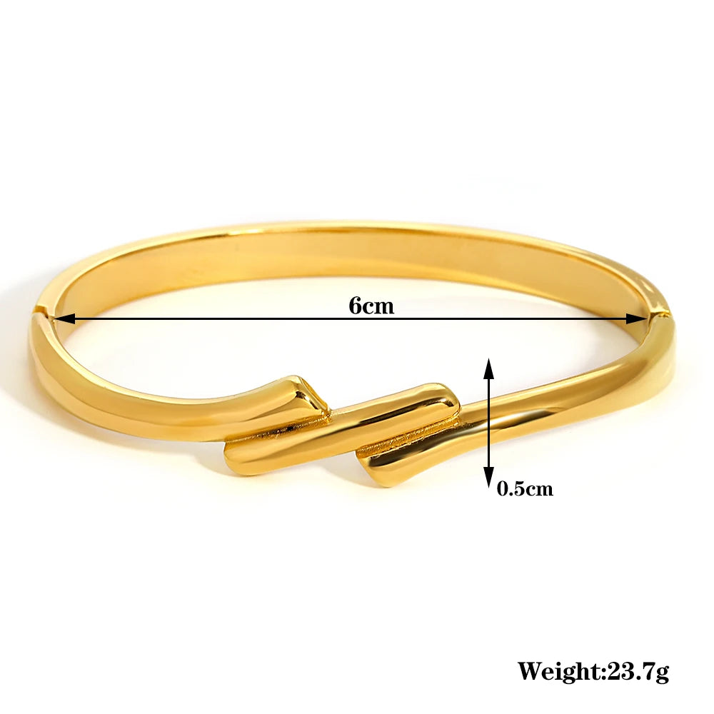 Luxe Glow Zircon Cuff
