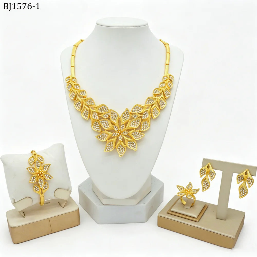 Luxury Crystal Jewelry Set