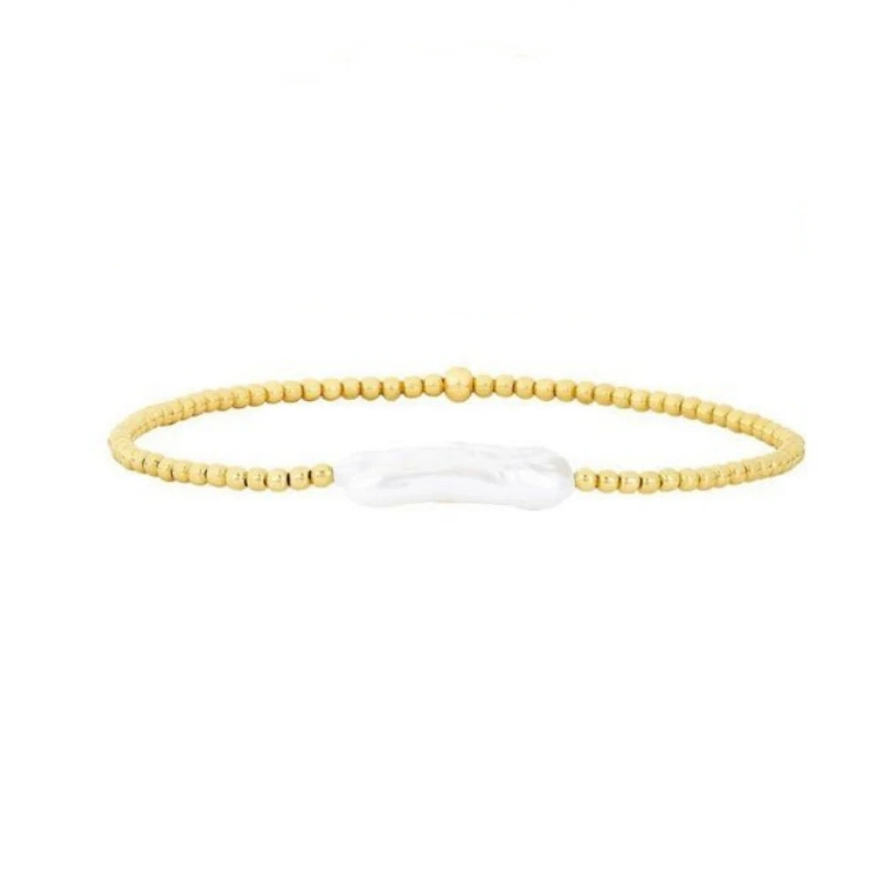 Natural Pearl Bracelet Set