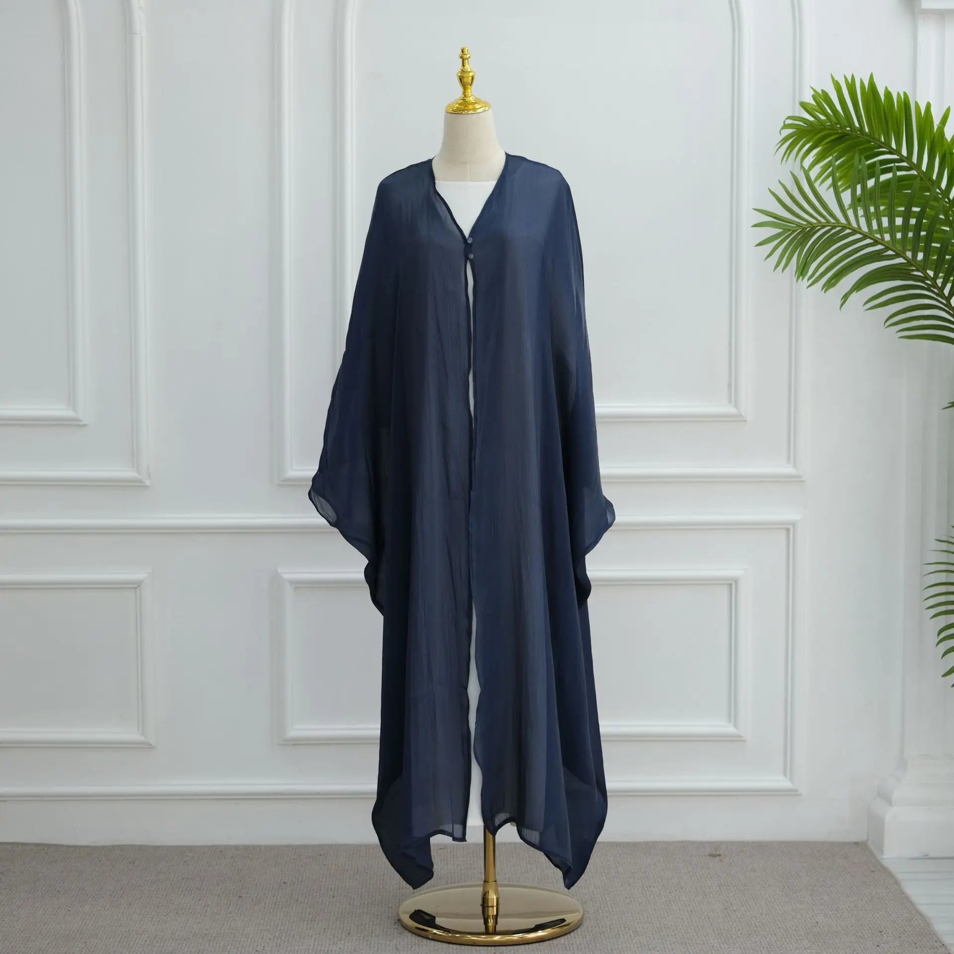 Open Cardigan Abaya Kaftan Robe