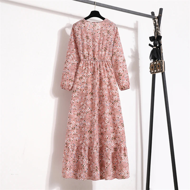 Boho Bloom Maxi Dress
