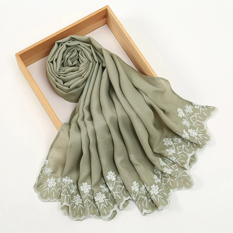Soft Jersey Hijab – Lightweight Stretch Headscarf | 70×180 cm