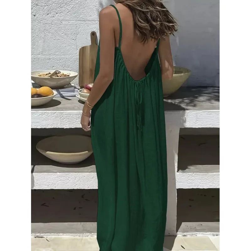 Serene Strapless Maxi Dress