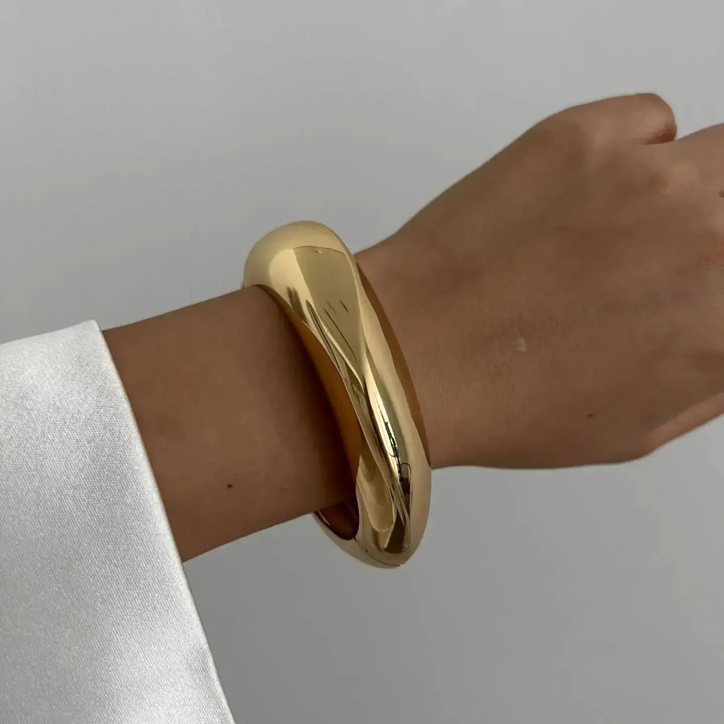 Golden Edge Cuff Bracelet