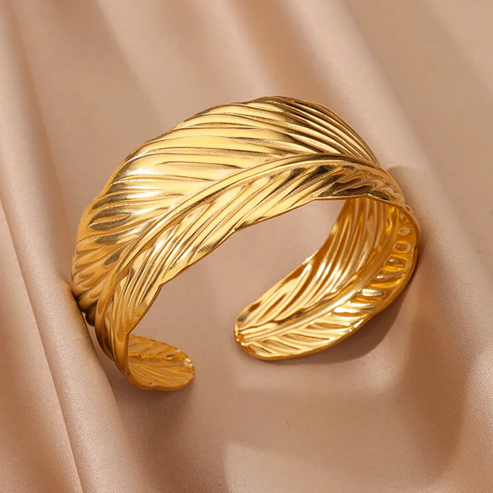 Golden Rebel Cuff Bracelet