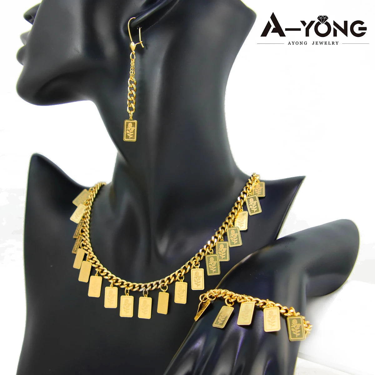 Arabic Gold Coins Necklace Set