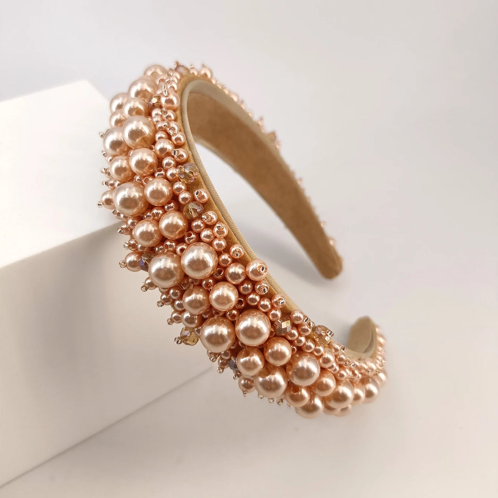 Pearl Crystal Headband