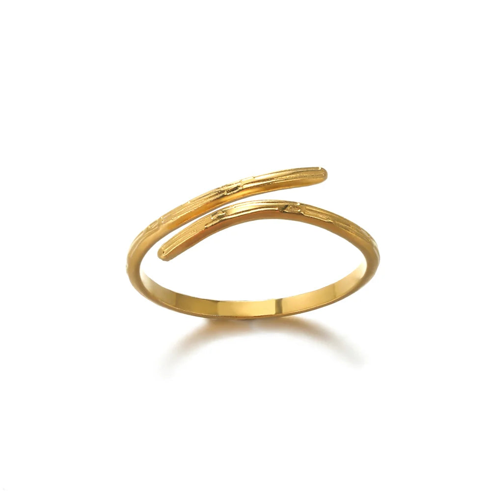 Golden Grace Adjustable Ring