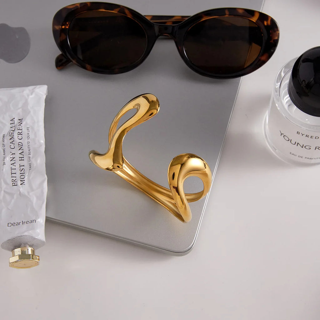 Minimal Luxe Cuff Bracelet