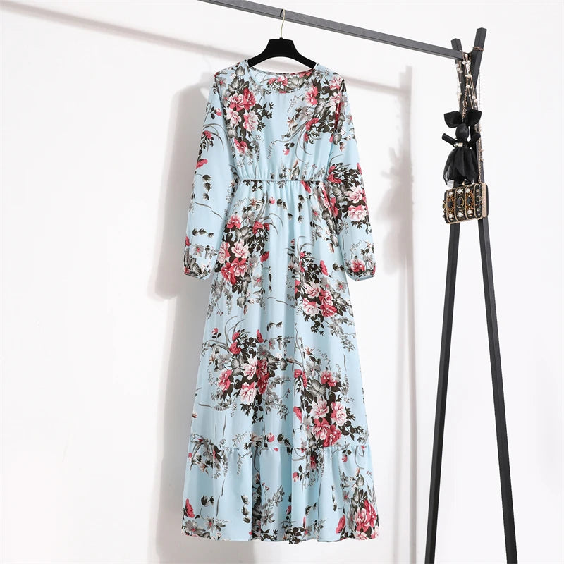 Boho Bloom Maxi Dress