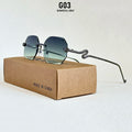 Luxury Sunglasses Women Designer Oculos UV400 protection Sunglasses Rimless Sunglass Vintage Lentes Vacation Outdoor Glasses New