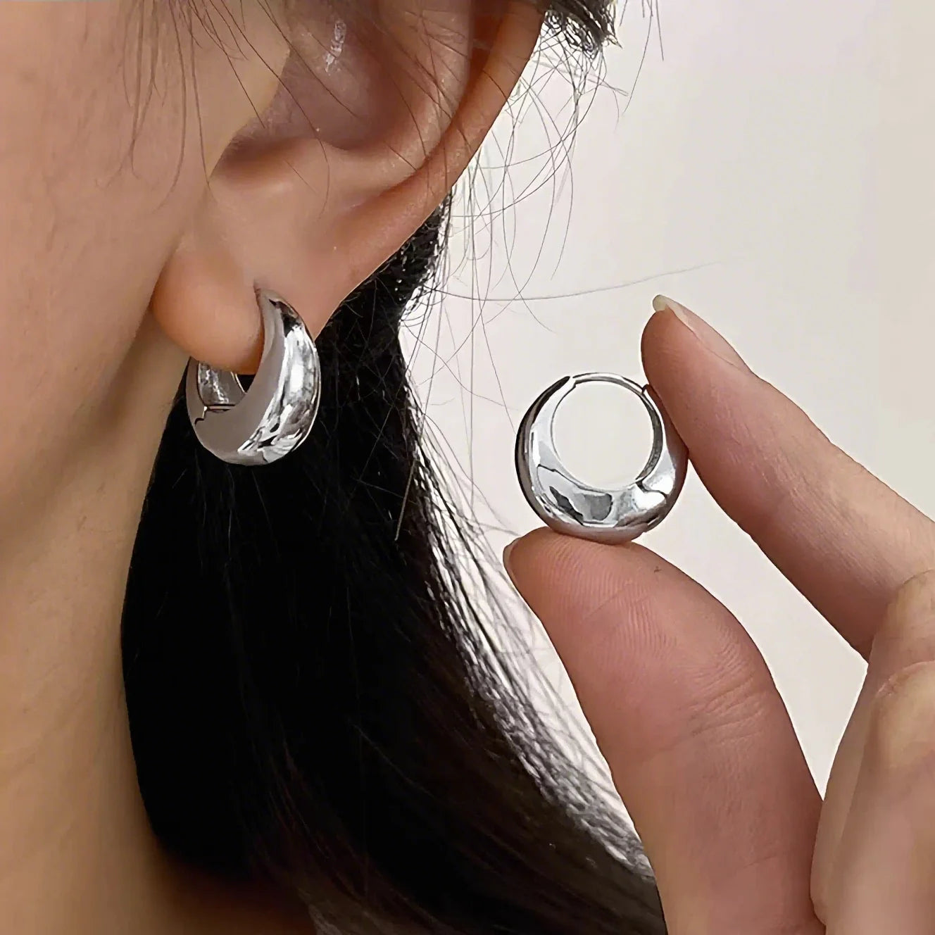 Chunky Knot Drop Earrings