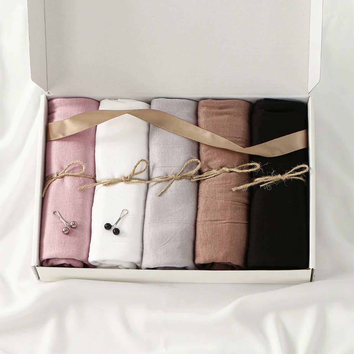 Veloura 5-Piece Jersey Hijab Set