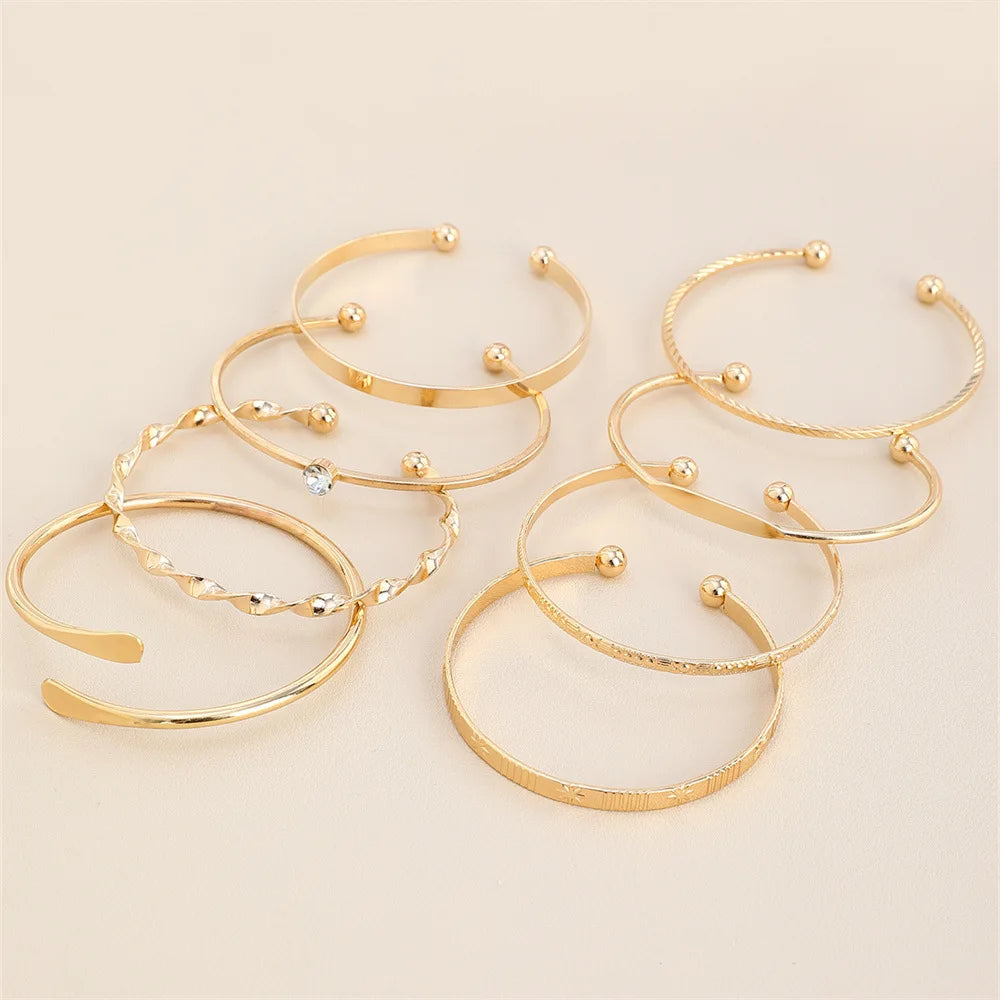 8pcs/set Urban Edge Bangle