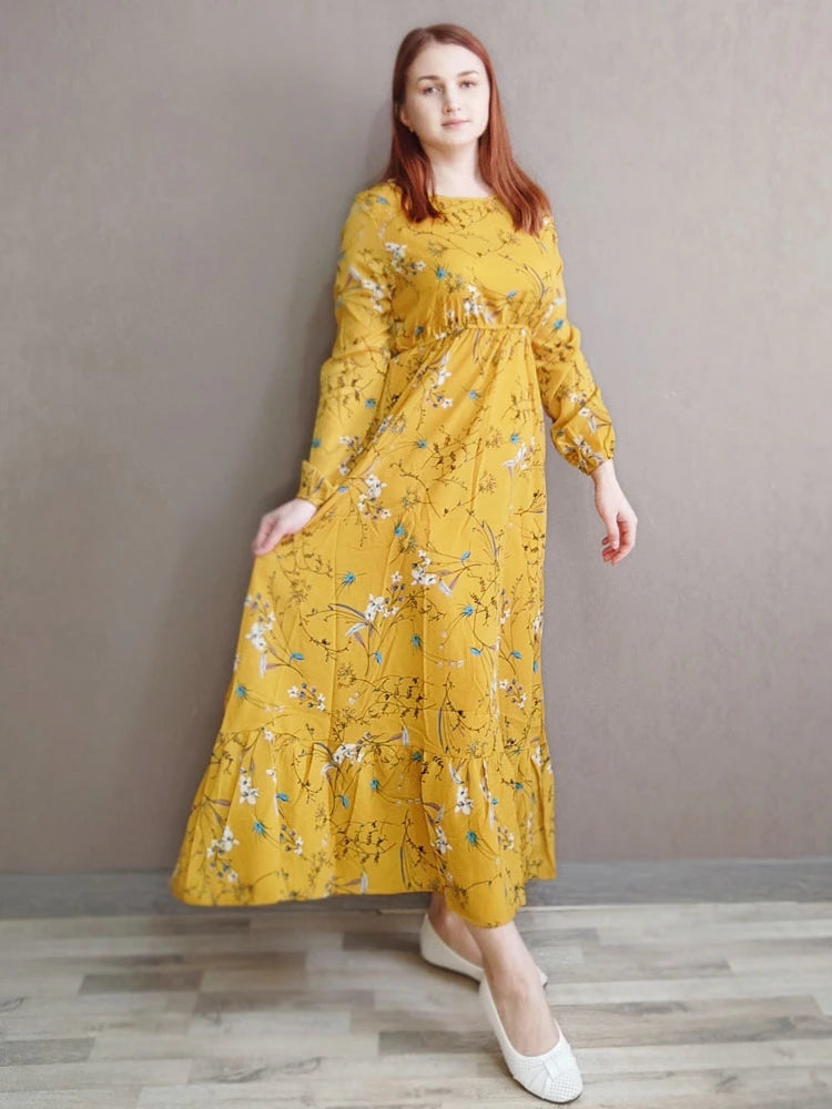 Boho Bloom Maxi Dress