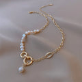 Pearl Lock Necklace
