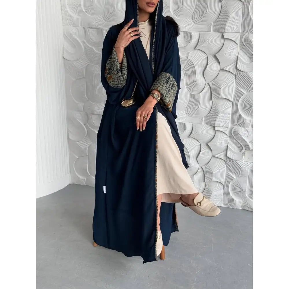 Muslim Women Abaya & Hijab 2pcs Set