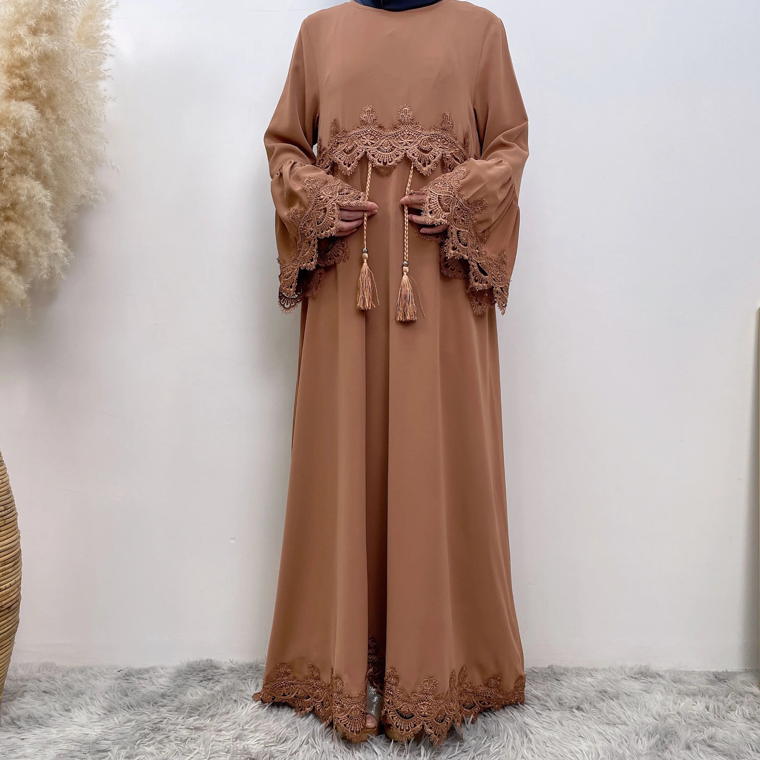 Modest Maxi Kaftan Hijab Caftan Dress