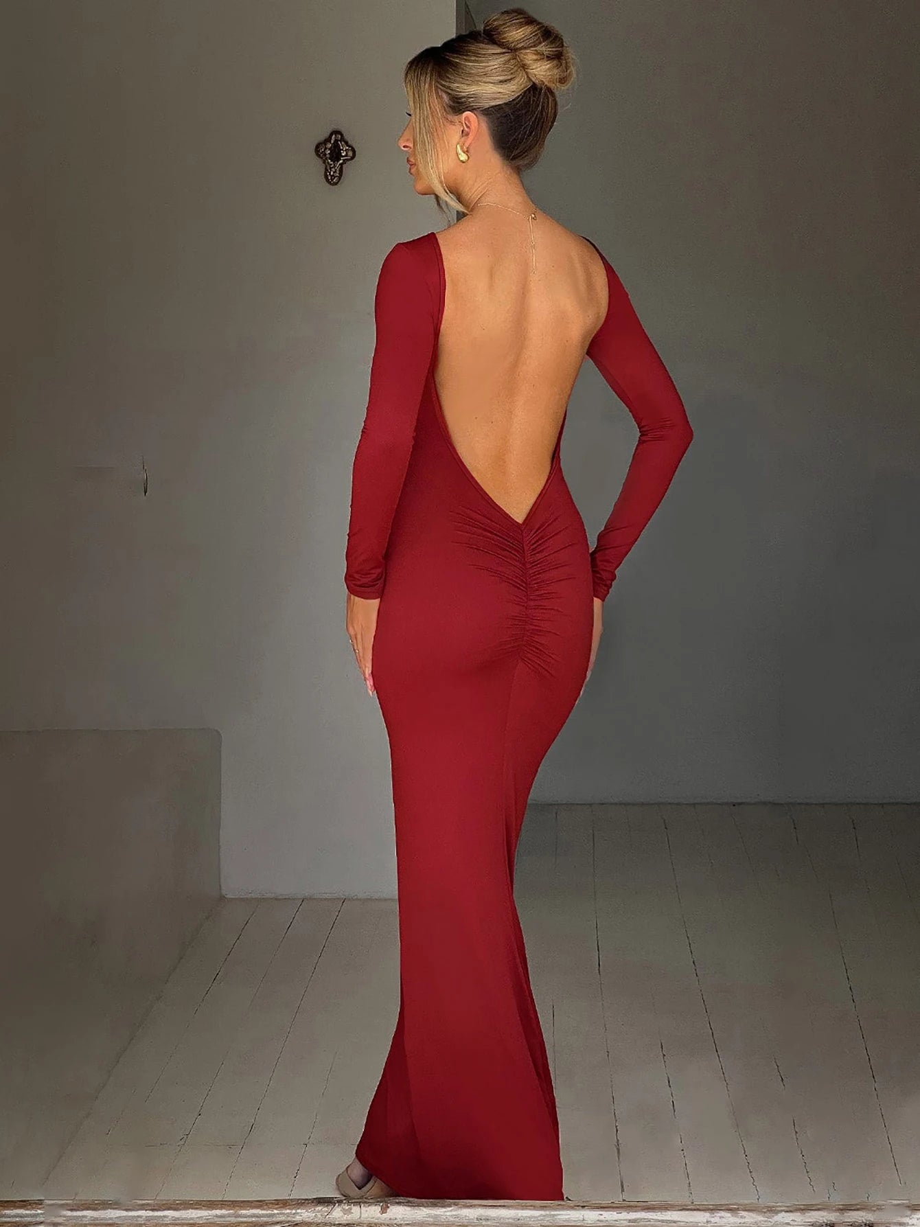 Eclipse Elegance Maxi Dress