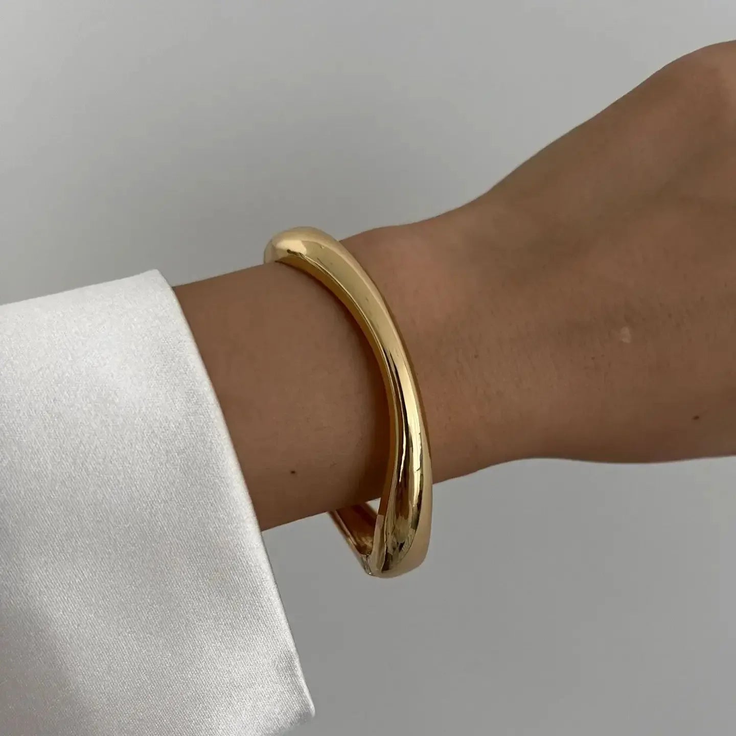 Golden Edge Cuff Bracelet