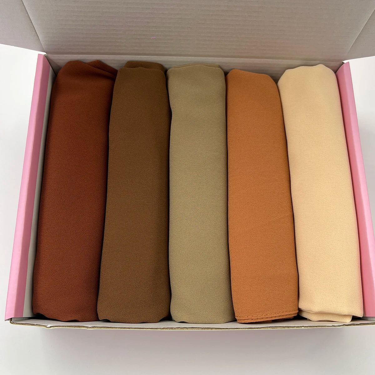 Bubble Chiffon Hijab – Elegant Lightweight Scarf | 86 Colors