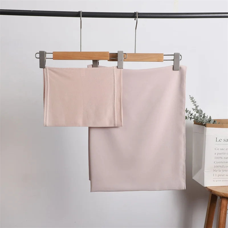 2-Piece Instant Chiffon Hijab Set with Undercap