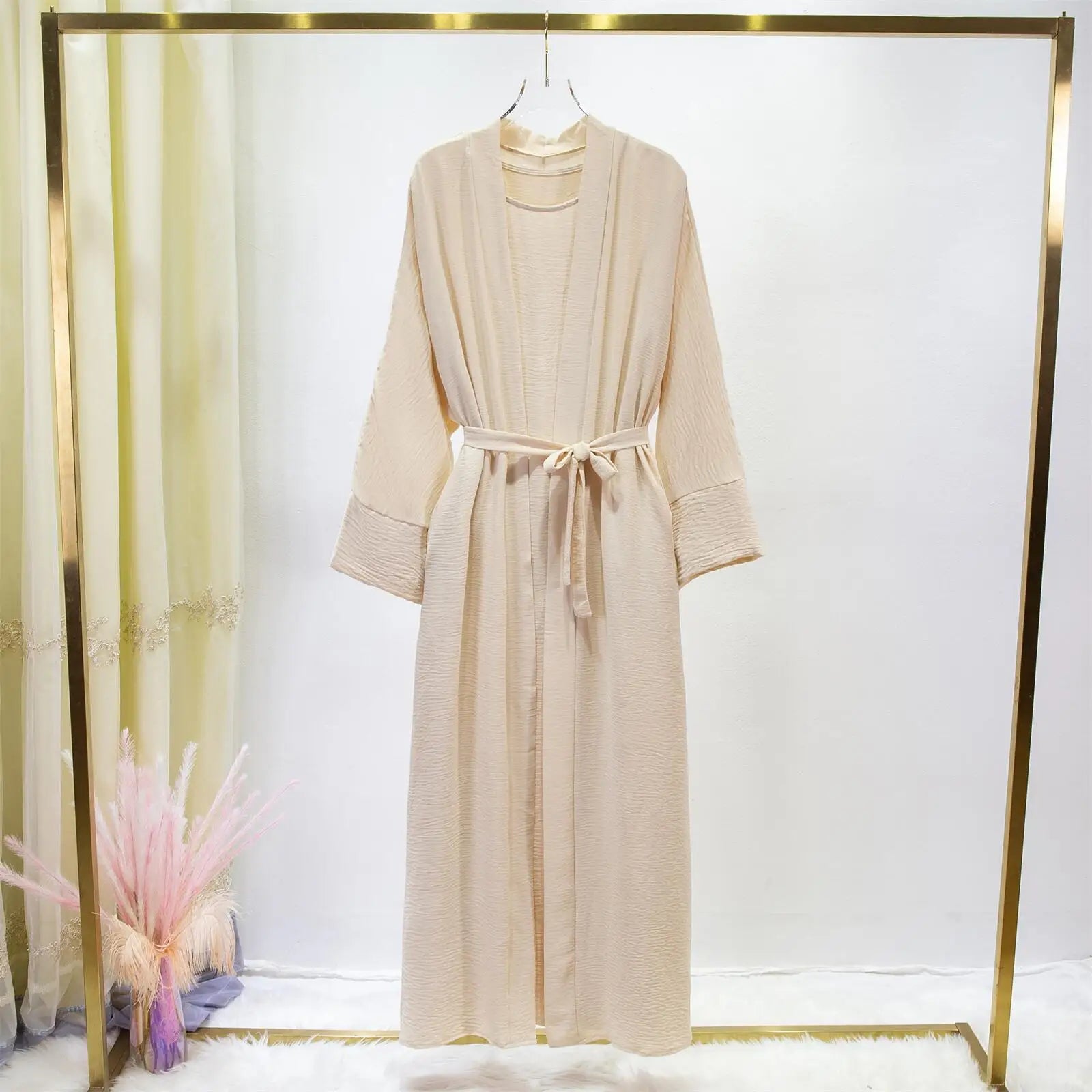 Jilbab Two-Piece Cardigan & Inner Dress Set