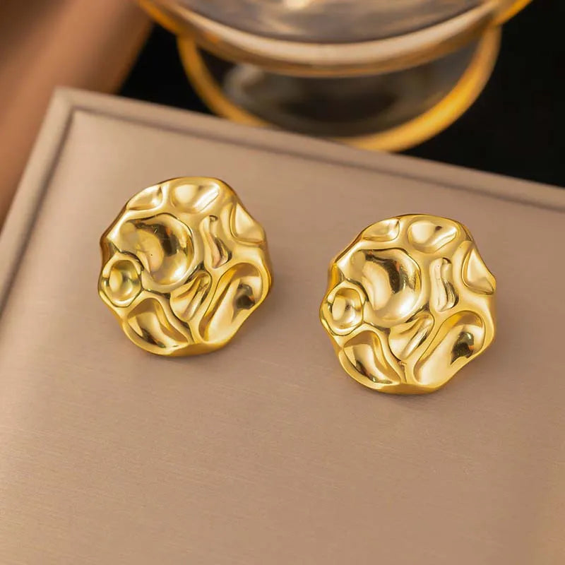 Luxe Shine Stud Earrings
