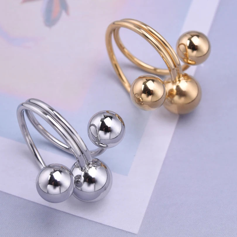 Stainless Steel Glossy Circular Ring