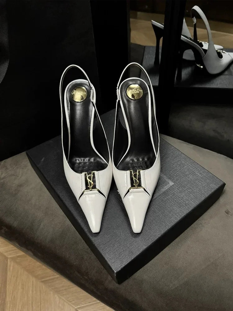 Elegant Slingback Stiletto Heels