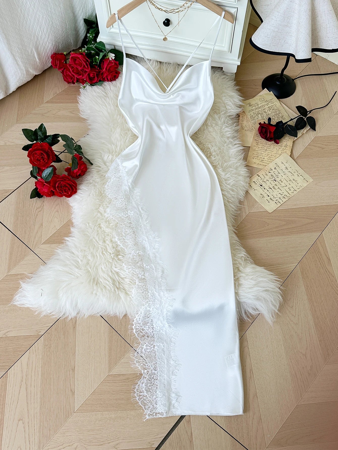 Veloura Grace Satin Dress