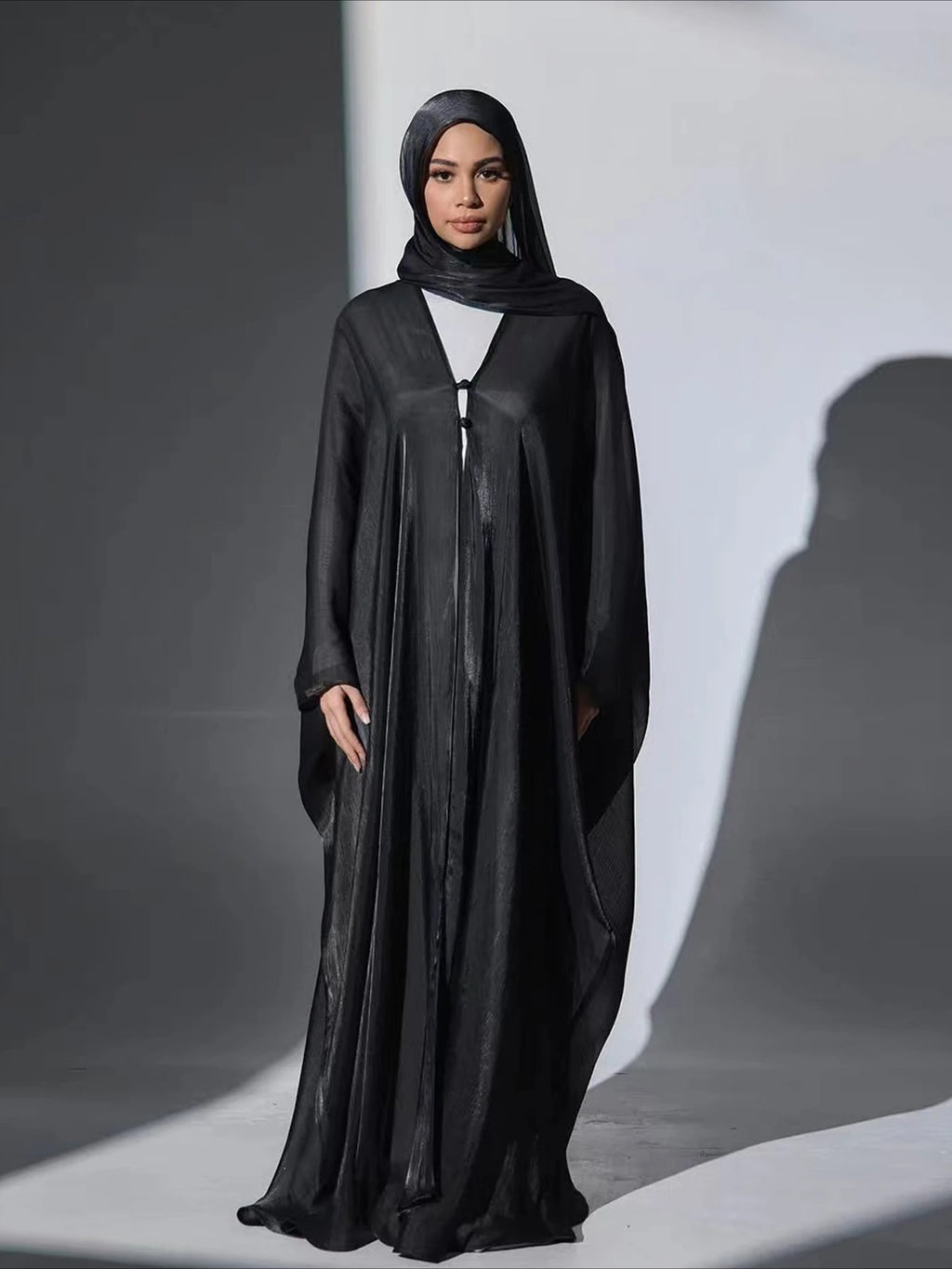 Open Cardigan Abaya Kaftan Robe