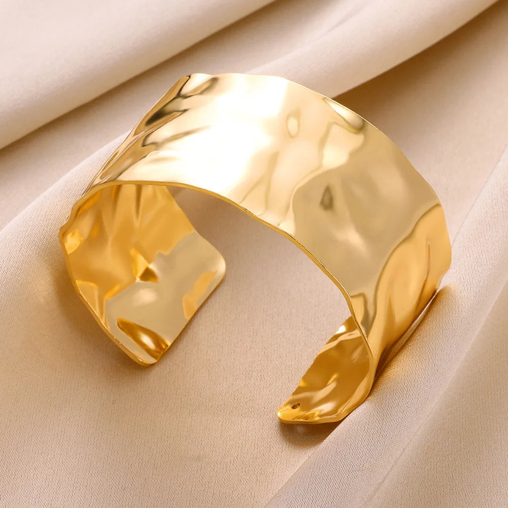 Golden Rebel Cuff Bracelet