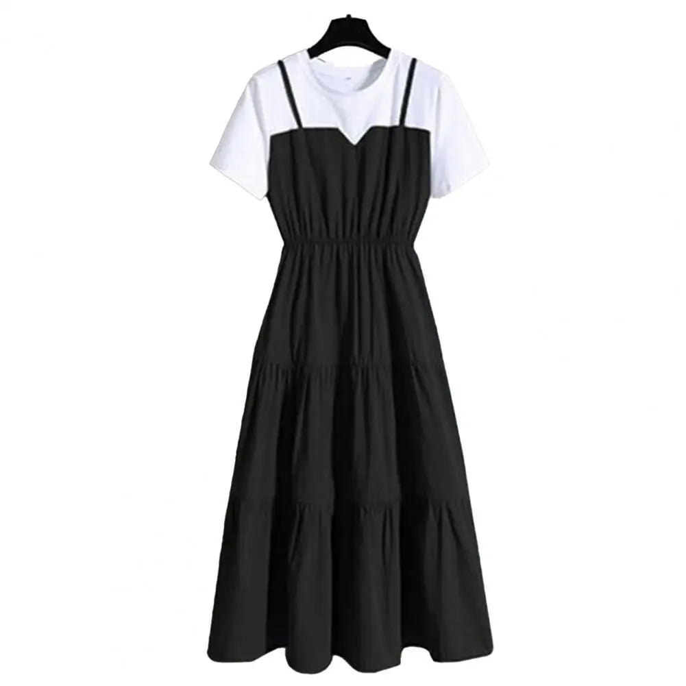 Chic Layered Mini Dress