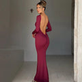 Eclipse Elegance Maxi Dress